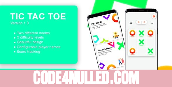 Tic Tac Toe Game with AdMob v1.0
