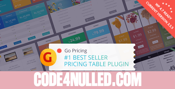 Go Pricing v3.3.5 - WordPress Responsive Pricing Tables