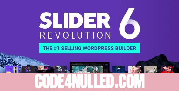 Slider Revolution v6.2.6 - Responsive WordPress Plugin