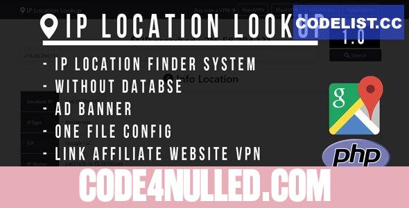 IP Location Lookup PHP Script v1.1