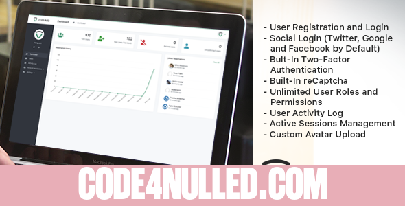 Vanguard v3.0.0 - Advanced PHP Login and User Management
