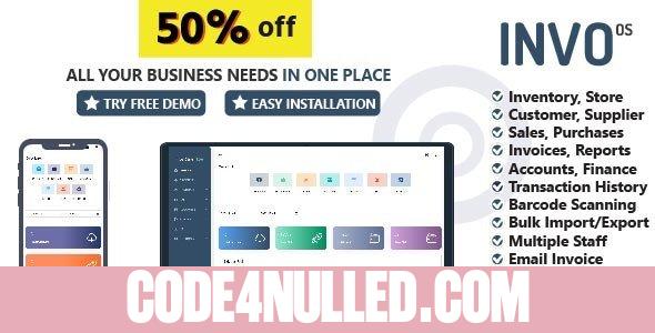 Invoice OS v4.0.0 - Invoice & Email Invoice with Accounting