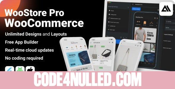 WooStore Pro WooCommerce v3.4.0 - Flutter E-commerce Full App, Multi vendor marketplace support - nulled
