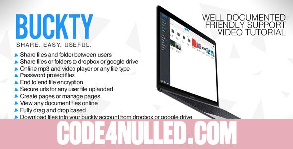 Buckty - File Hosting and Multi Cloud Service