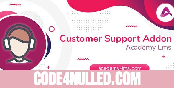 Academy LMS Customer Support Addon v1.0