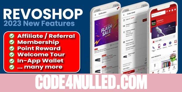 RevoSHOP v6.5.5 - eCommerce / Woocommerce Flutter Android iOS App - Fashion Electronic Gadget Grocery Other - nulled