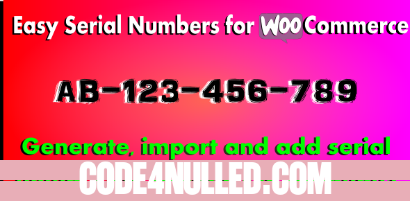 WooCommerce Serial Numbers v1.29 - WordPress Plugin