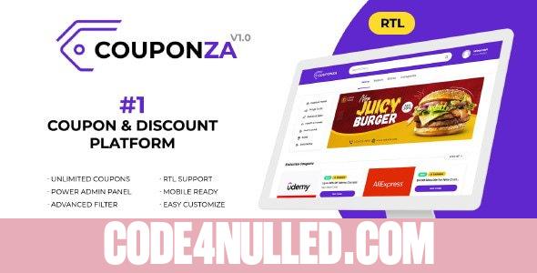 Couponza v2.0.0 - Ultimate Coupons & Discounts Platform