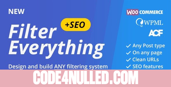 Filter Everything v1.8.9 - WordPress & WooCommerce products Filter
