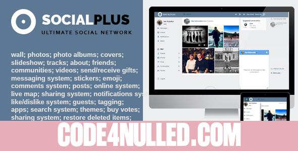 Social Plus v1.1.7 - Ultimate PHP Social Network Platform