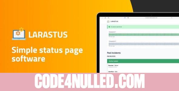 Larastus v2.2.2 - Status Page Software