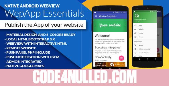 Native Web App Essentials