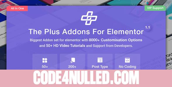 The Plus v5.4.0 - Addon for Elementor