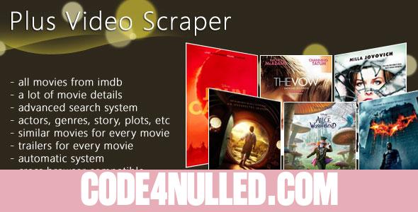 Plus Video Scrapper