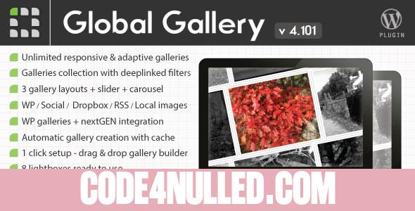 Global Gallery - Wordpress Responsive Gallery