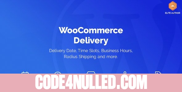 WooCommerce Delivery v1.1.4 - Delivery Date & Time Slots