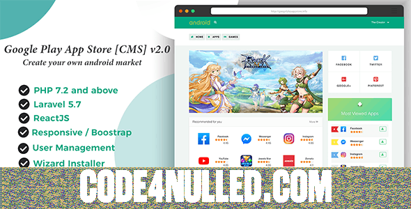 Google Play App Store [CMS] v2.0.8