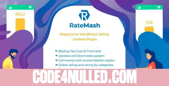 RateMash v1.0.0 - Responsive WordPress Voting Contest Plugin