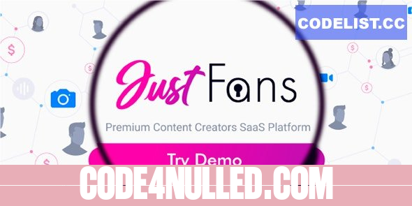 JustFans v3.7.0 - Premium Content Creators SaaS platform - nulled