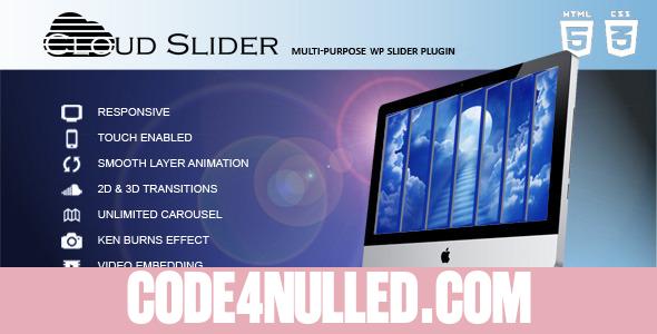 Cloud Slider v1.1.0 - Responsive Wordpress Slider