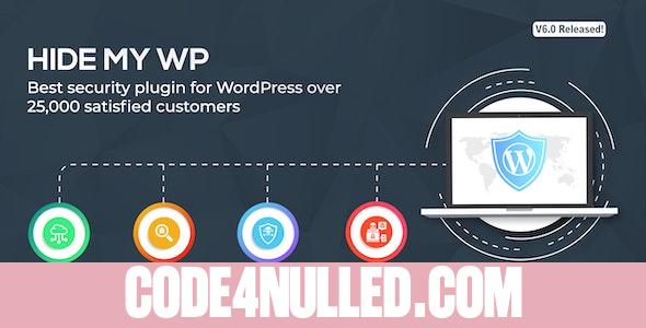 Hide My WP v6.2.3 - Amazing Security Plugin for WordPress!