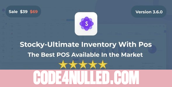 Stocky v3.6.0 - Ultimate Inventory Management System with Pos