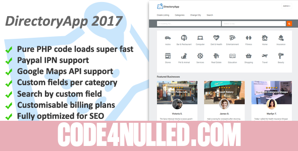 Directoryapp v1.08f - Business Directory