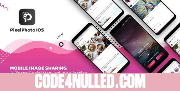 PixelPhoto IOS v1.0.2 - Mobile Image Sharing & Photo Social Network