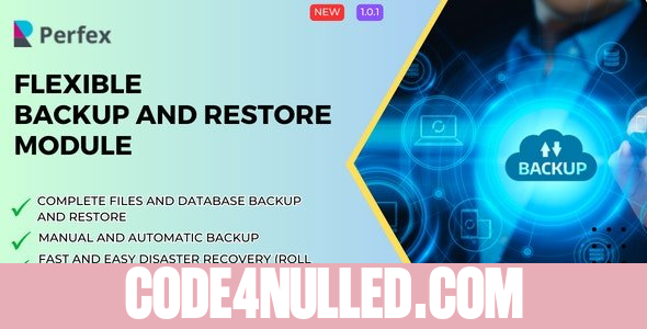 Flexible Backup and Restore Module for Perfex v1.0