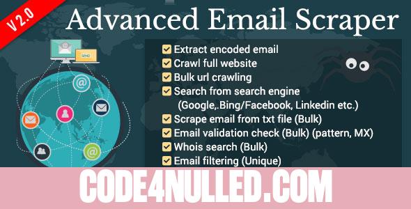 Advanced Email Scraper