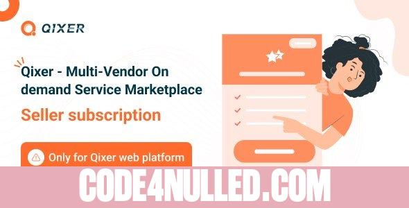Seller Subscription Addon - Qixer Service Marketplace and Service Finder - 22 December 2022