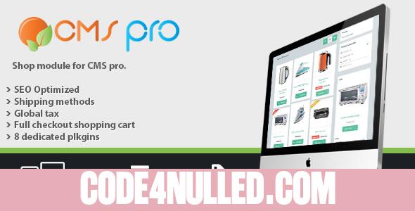 Shop Module for CMS pro