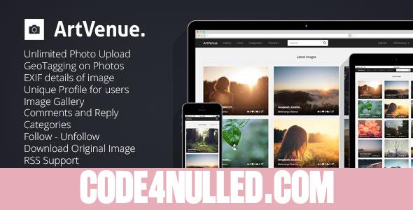 ArtVenue : Image Sharing Community Script