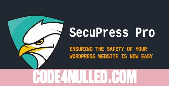 SecuPress Pro v2.2.5.1 - Premium WordPress Security Plugin