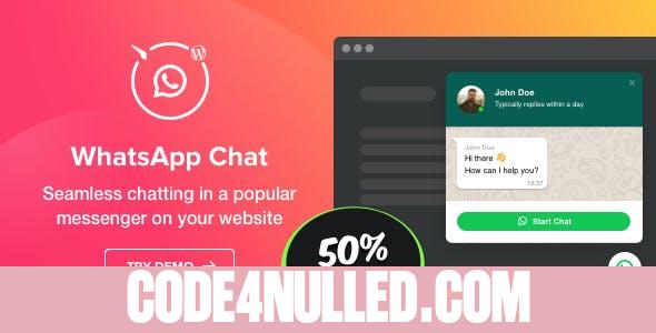WhatsApp Chat v1.1.0 - WordPress WhatsApp Chat plugin