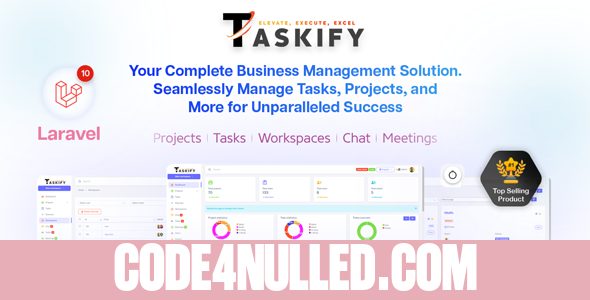 Taskify v1.2.0 - Project Management - Task Management & Productivity Tool