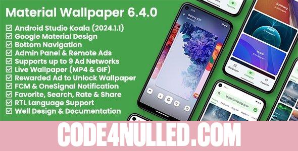 Material Wallpaper v6.4.0