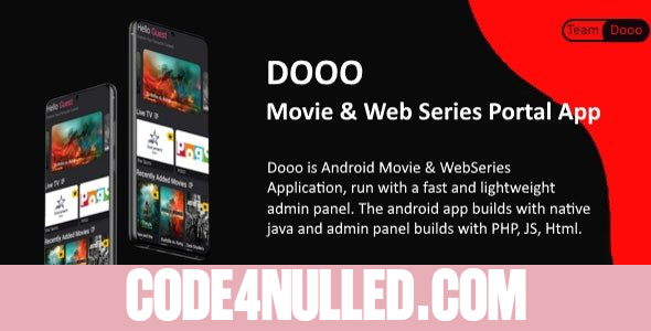 Dooo v2.6.0 - Movie & Web Series Portal App - nulled