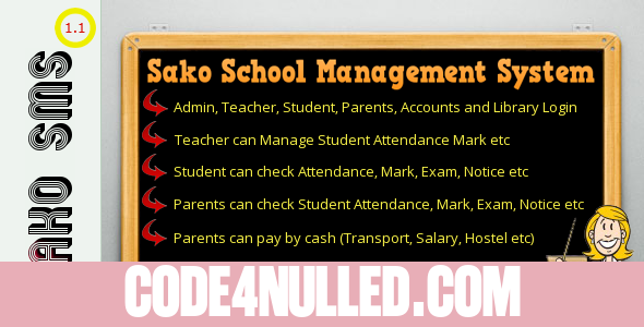 Responsive Sako School Management System
