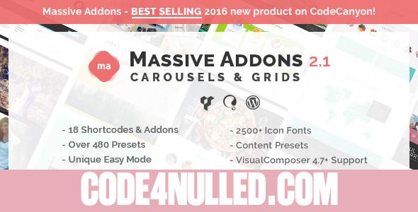 Massive Addons for Visual Composer - Collections Pack v2.1.1