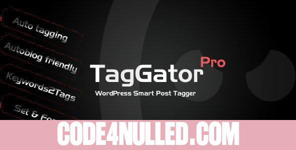 TagGator Pro v2.1.1 - WordPress Auto Tagging Plugin