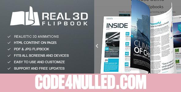 Real3D FlipBook v3.4.13 - WordPress Plugin