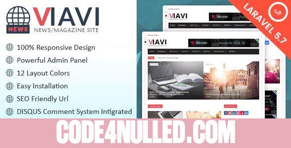 Viavi v1.0.3 - News, Magazine, Blog Script