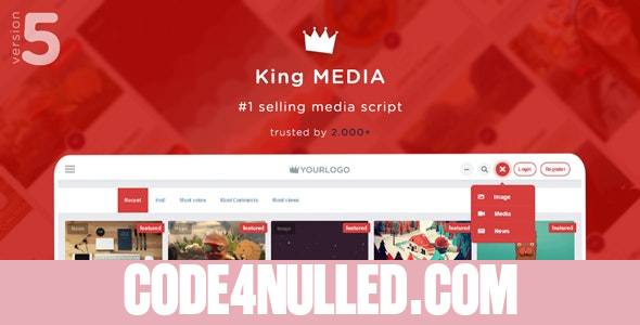 King Media v5.2 - Viral Magazine News Video - nulled