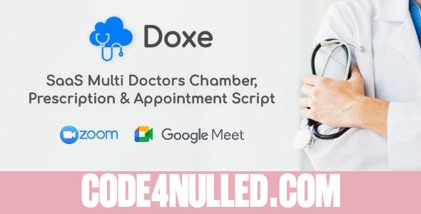 Doxe v1.9 - SaaS Doctors Chamber, Prescription & Appointment Software - nulled