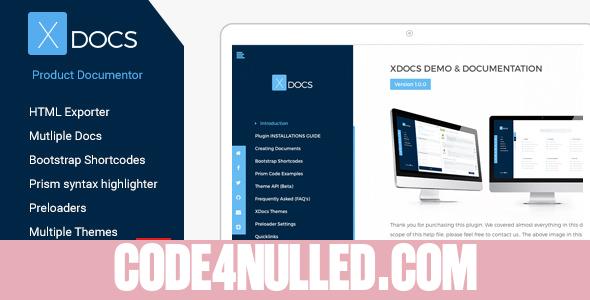 X Docs v1.0.6 - Wordpress Product Documentation Creator