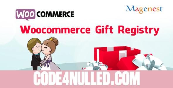 Woocommerce Gift Registry v2.5