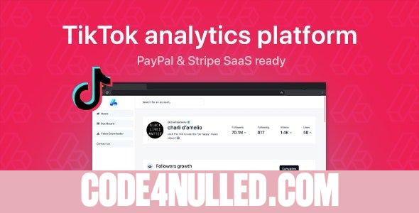 phpStatistics v1.4.0 - TikTok Analytics Platform (SAAS Ready)