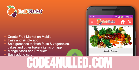 Fruit Market - Local fruit store app