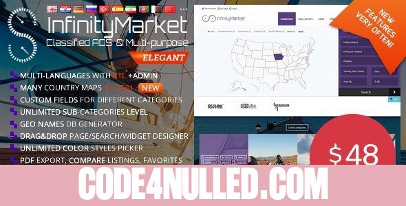 Infinity Market v1.6.6 - Classified Ads Script